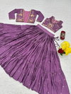 PC 538 Chinon With Embroidery Thread And Sequence Work Lehenga With Blouse And Jacket Wholesale Clohing Distributors In India